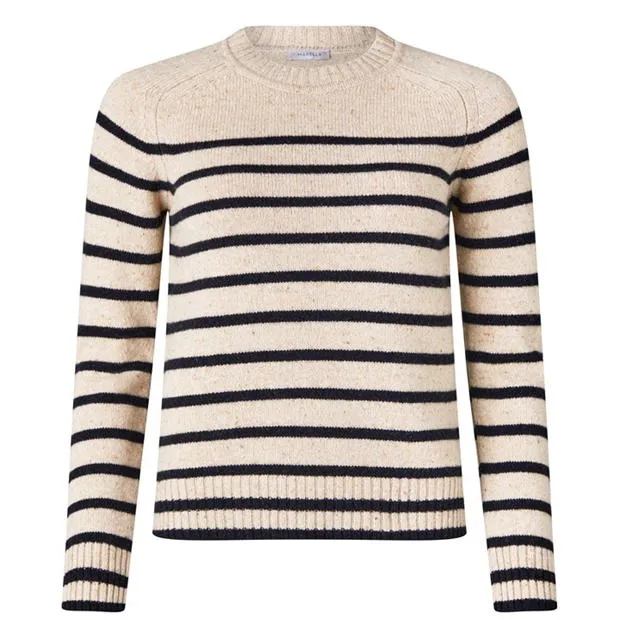 Marella Striped cashmere / wool Crew