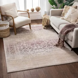 Melange Lavender Vintage Modern Rug