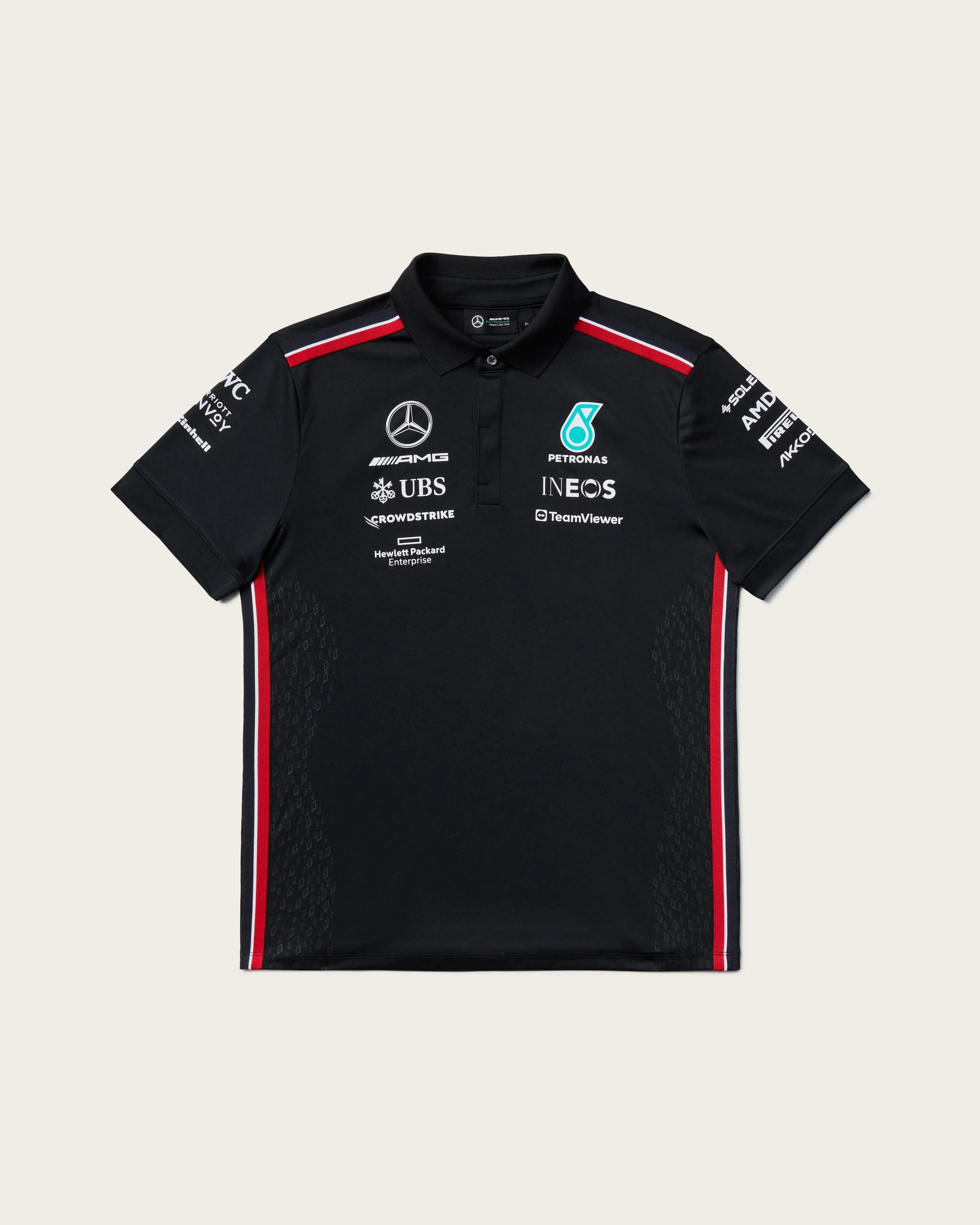 Mens 2023 Team Polo Black