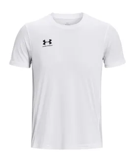 Mens UA Challenger Training Short Sleeve | White/Black