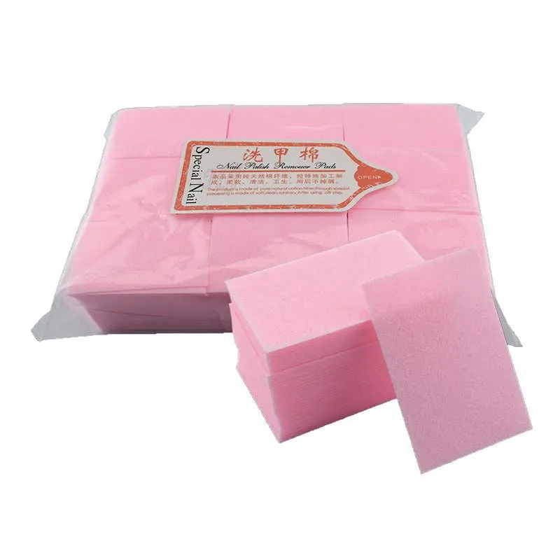 Nail Wipes Pink/White 600/400pcs