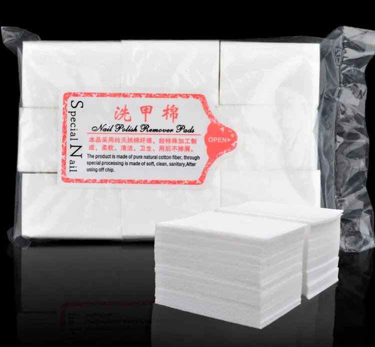 Nail Wipes Pink/White 600/400pcs