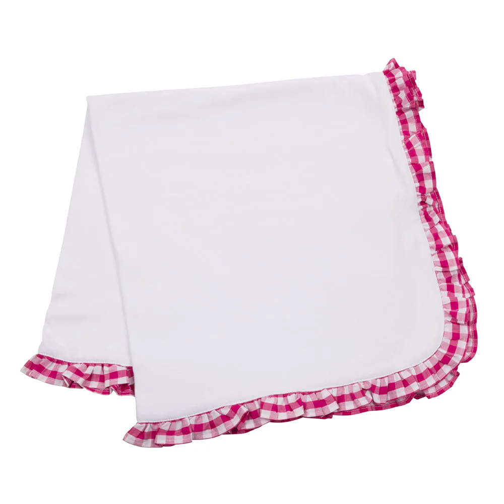 Pink Gingham Blanket