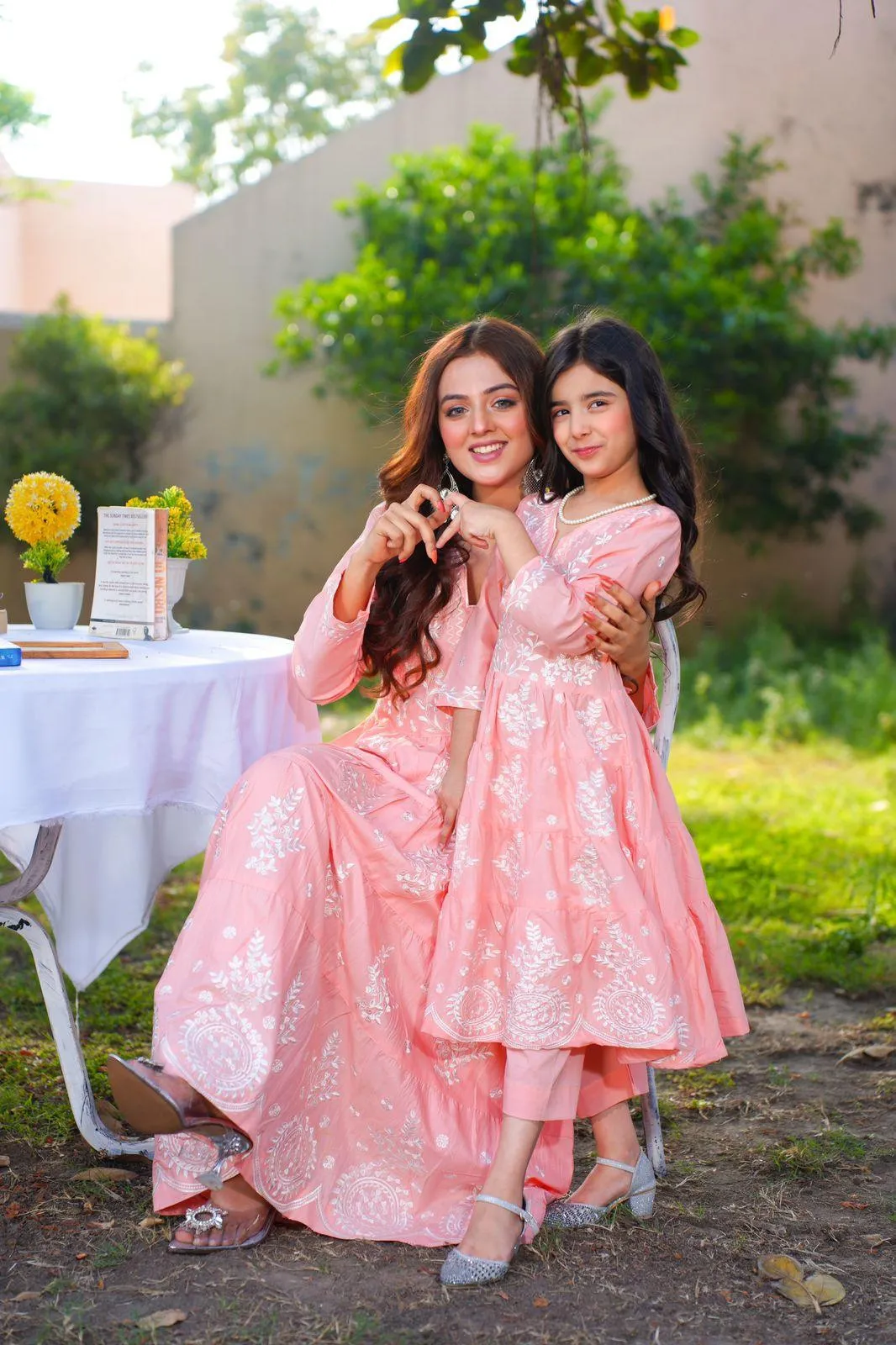 Pink Perfection  Frock 2pc
