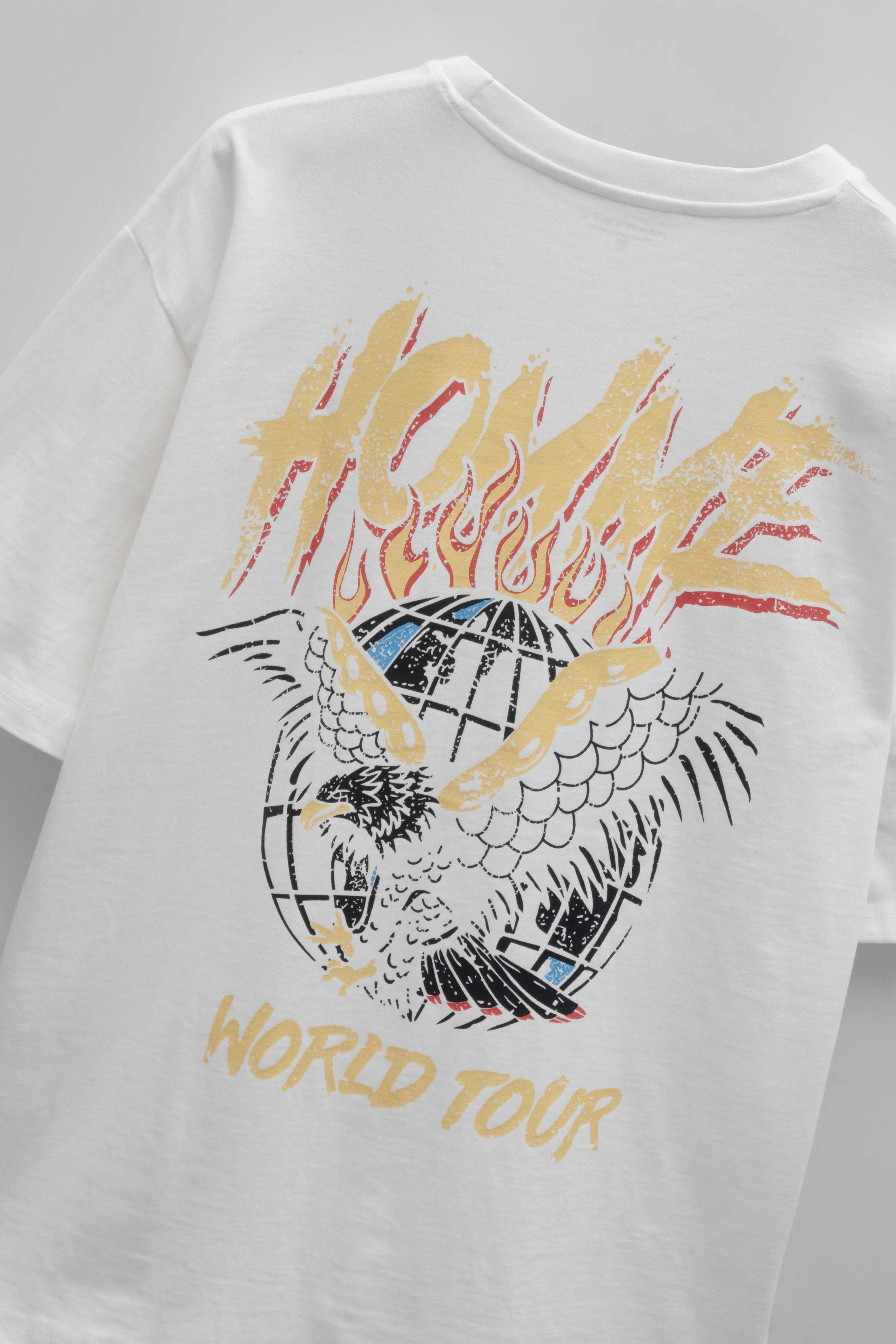 Polo Republica Men's World Tour Printed Oversized Tee Shirt