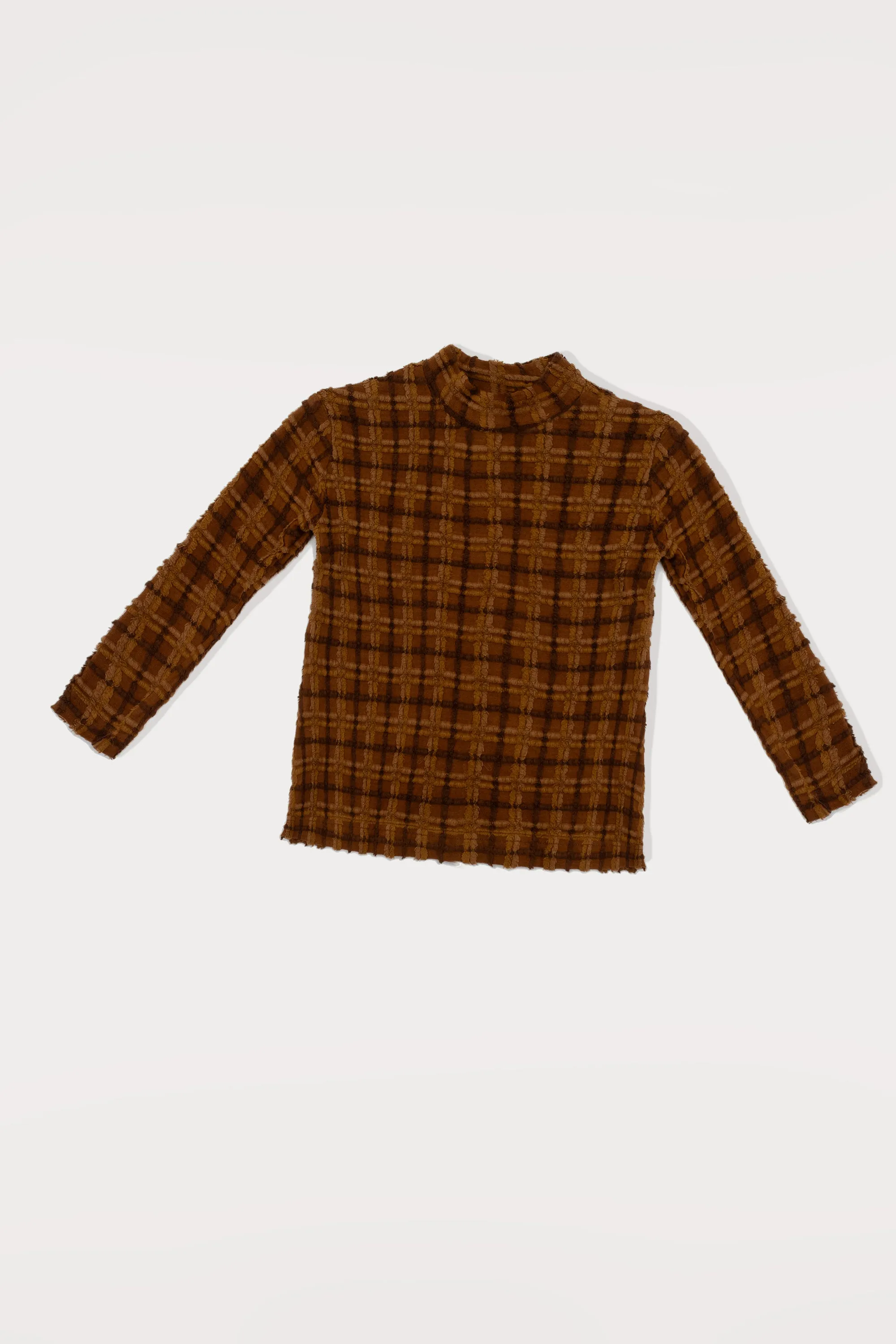 PRE ORDER Lennon fluffy check tee