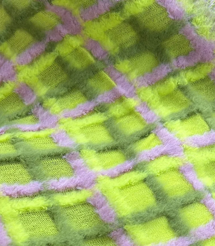PRE ORDER Lennon fluffy check tee