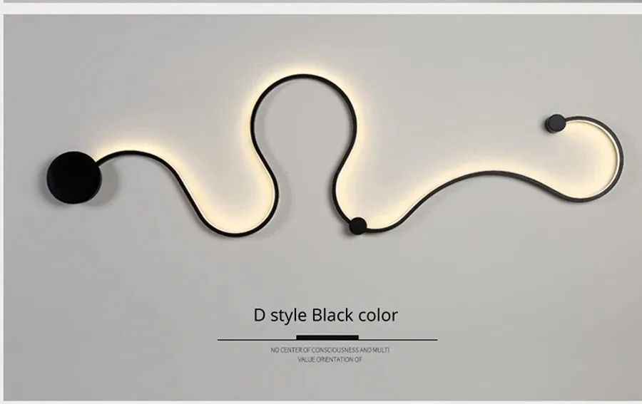 QIYI Modern Acrylic home deco in White black iron body sconce
