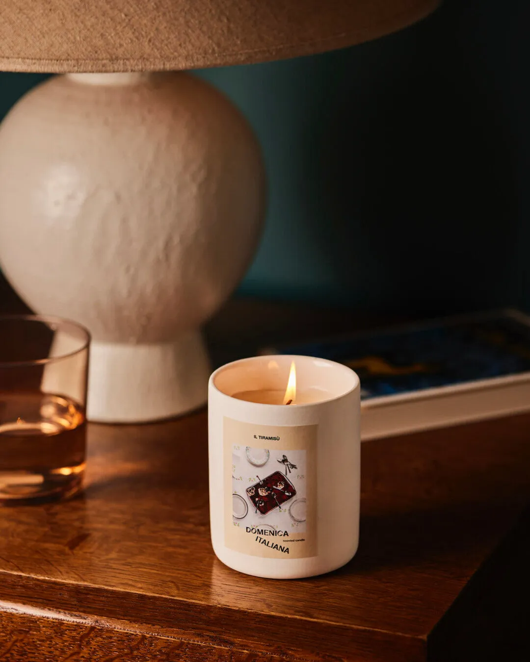 "Tiramisù" candle