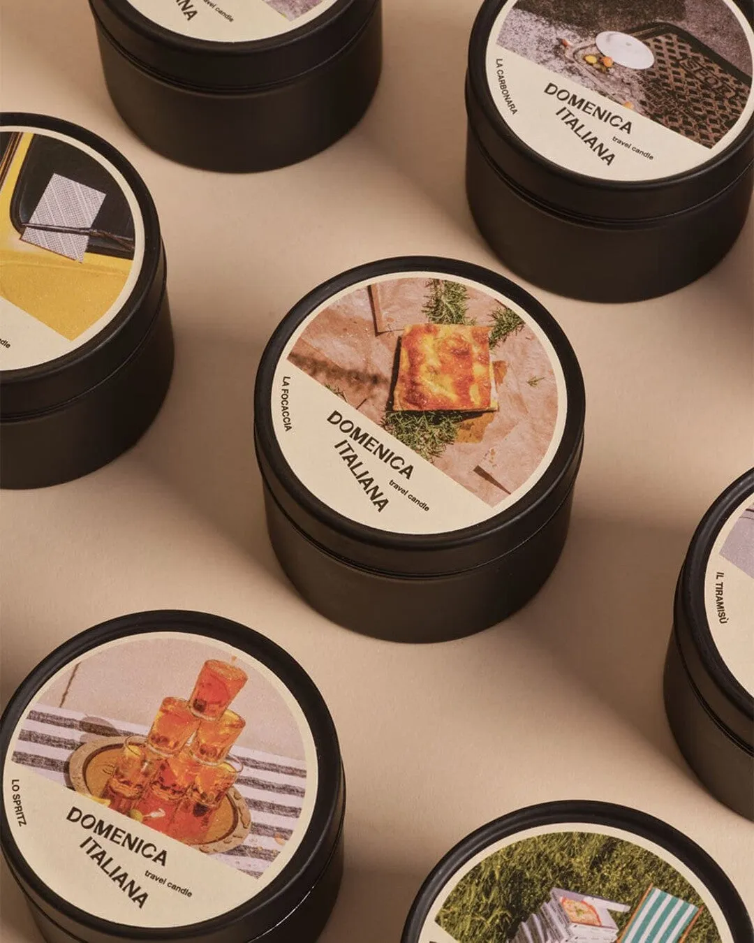 "Tiramisù" candle