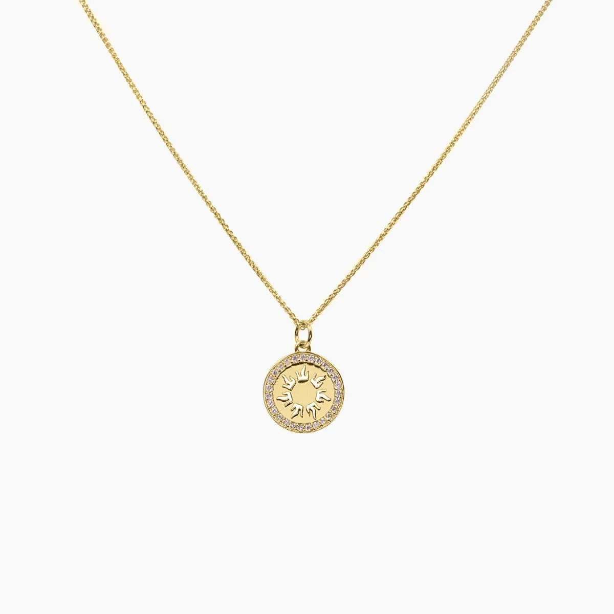 Radiant Sun Medallion (Gold)