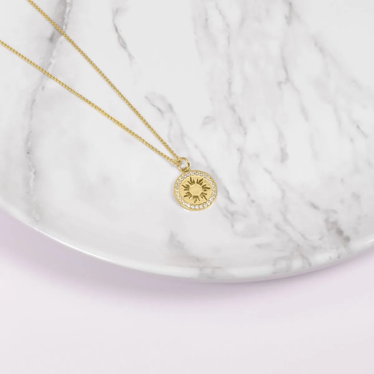 Radiant Sun Medallion (Gold)