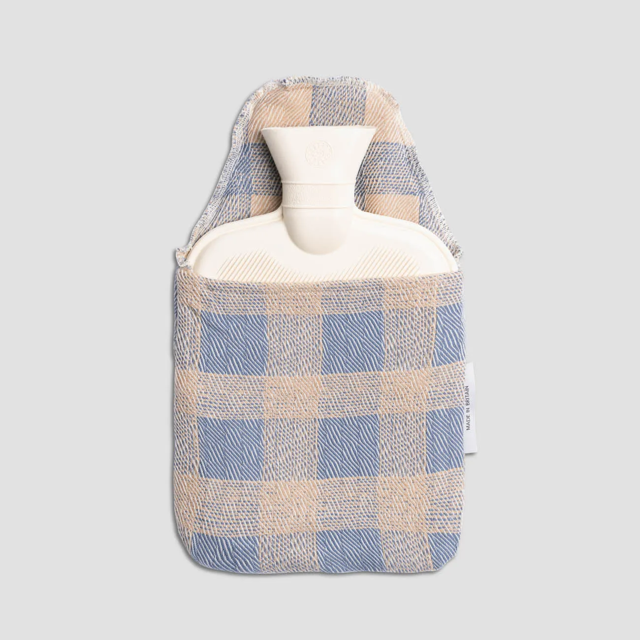 Sea Holly Merino Wool Hot Water Bottle