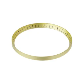 SKX007/SRPD Chapter Ring: Yellow Finish with Black Markers
