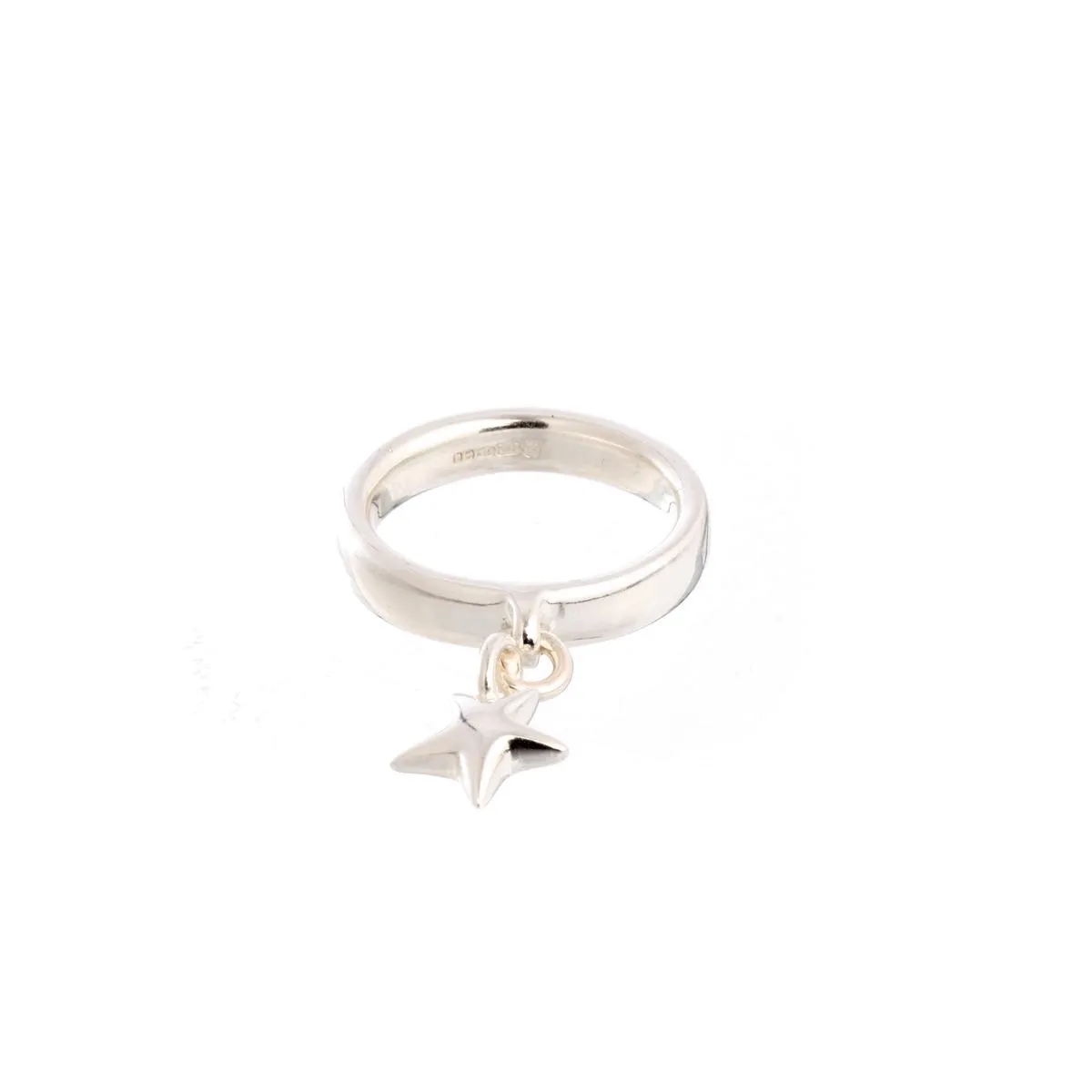 Stardust Silver Charm Ring