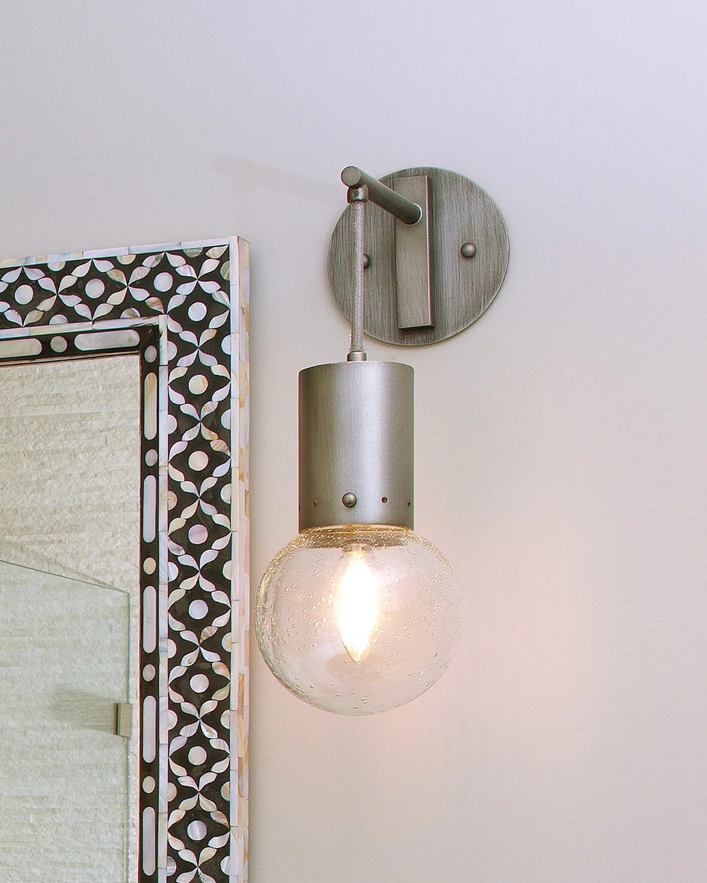 Strada Sconce - Grey