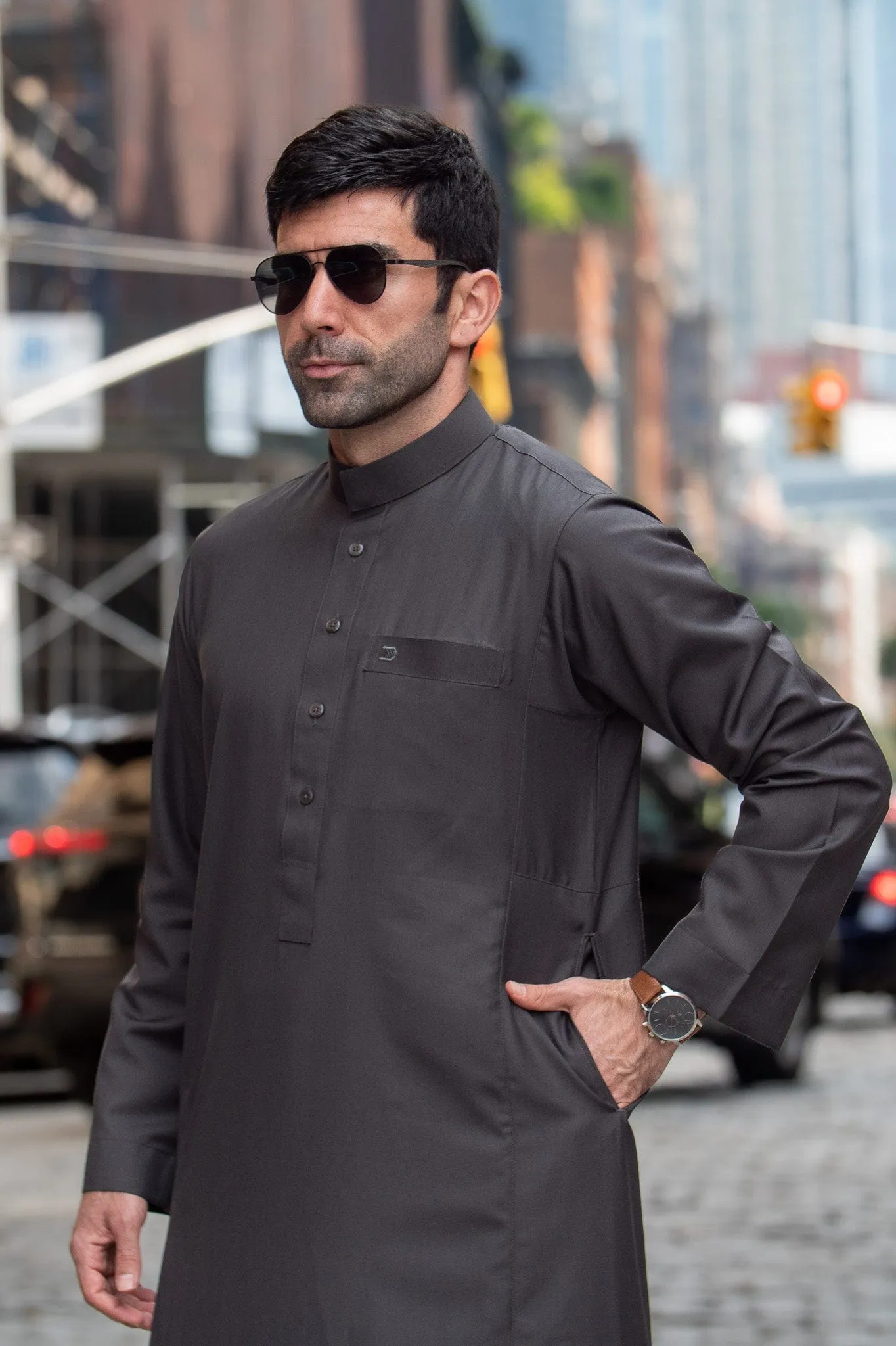 Supreme Adult Thobe (Dark Gray) ( Father& Son)
