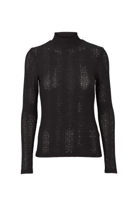 Suvi T-neck - Black