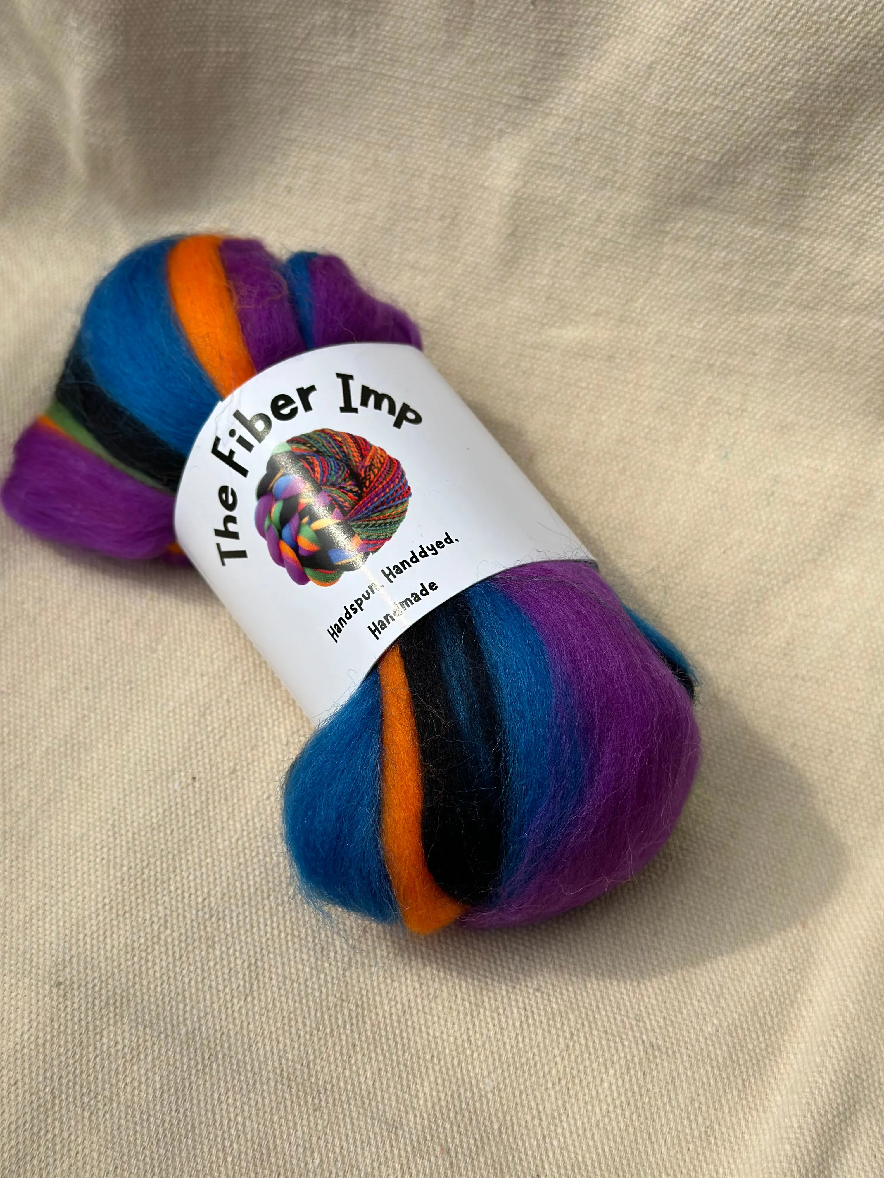 The Fiber Imp Blended Roving, Small Packs