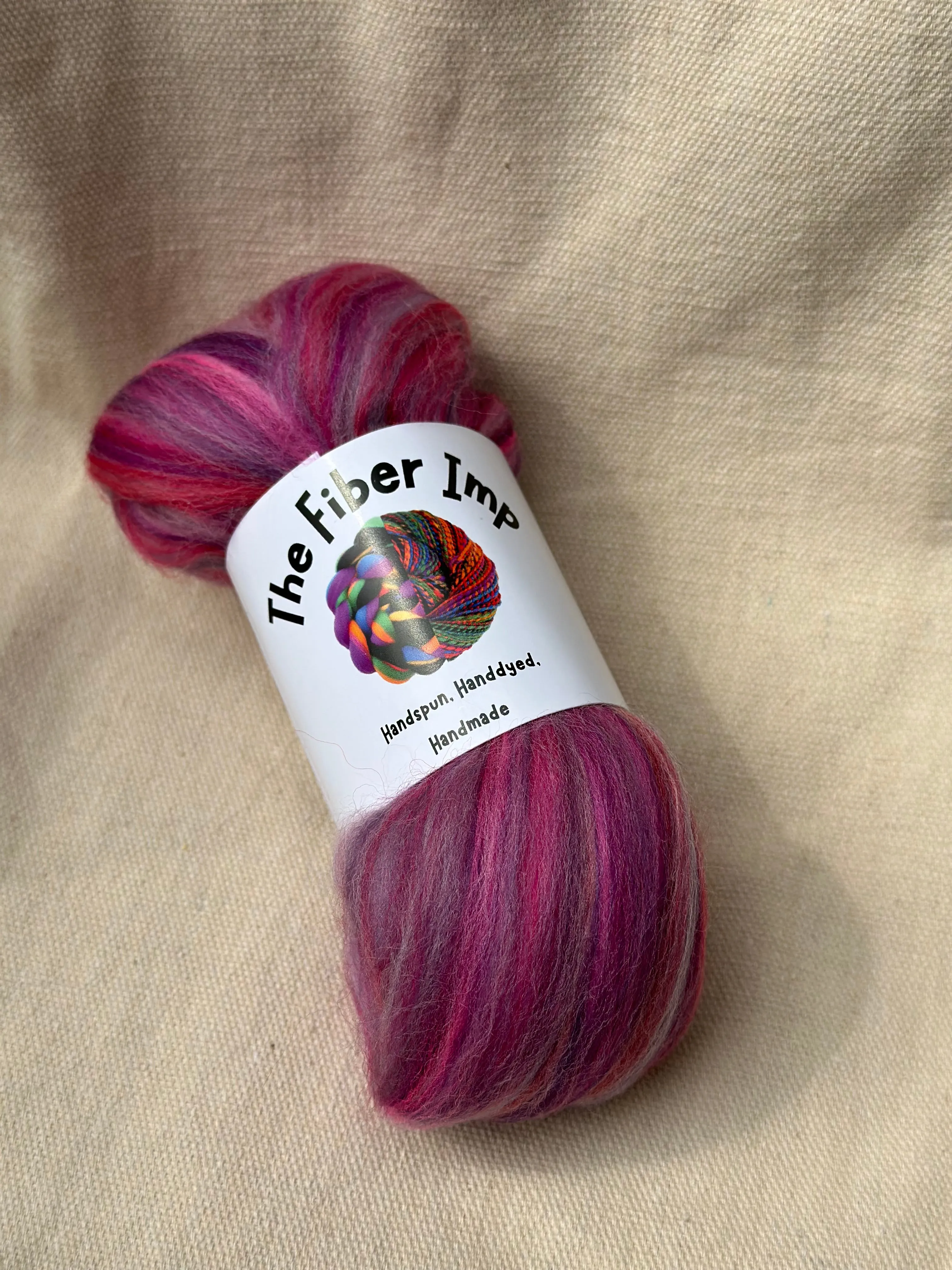 The Fiber Imp Blended Roving, Small Packs