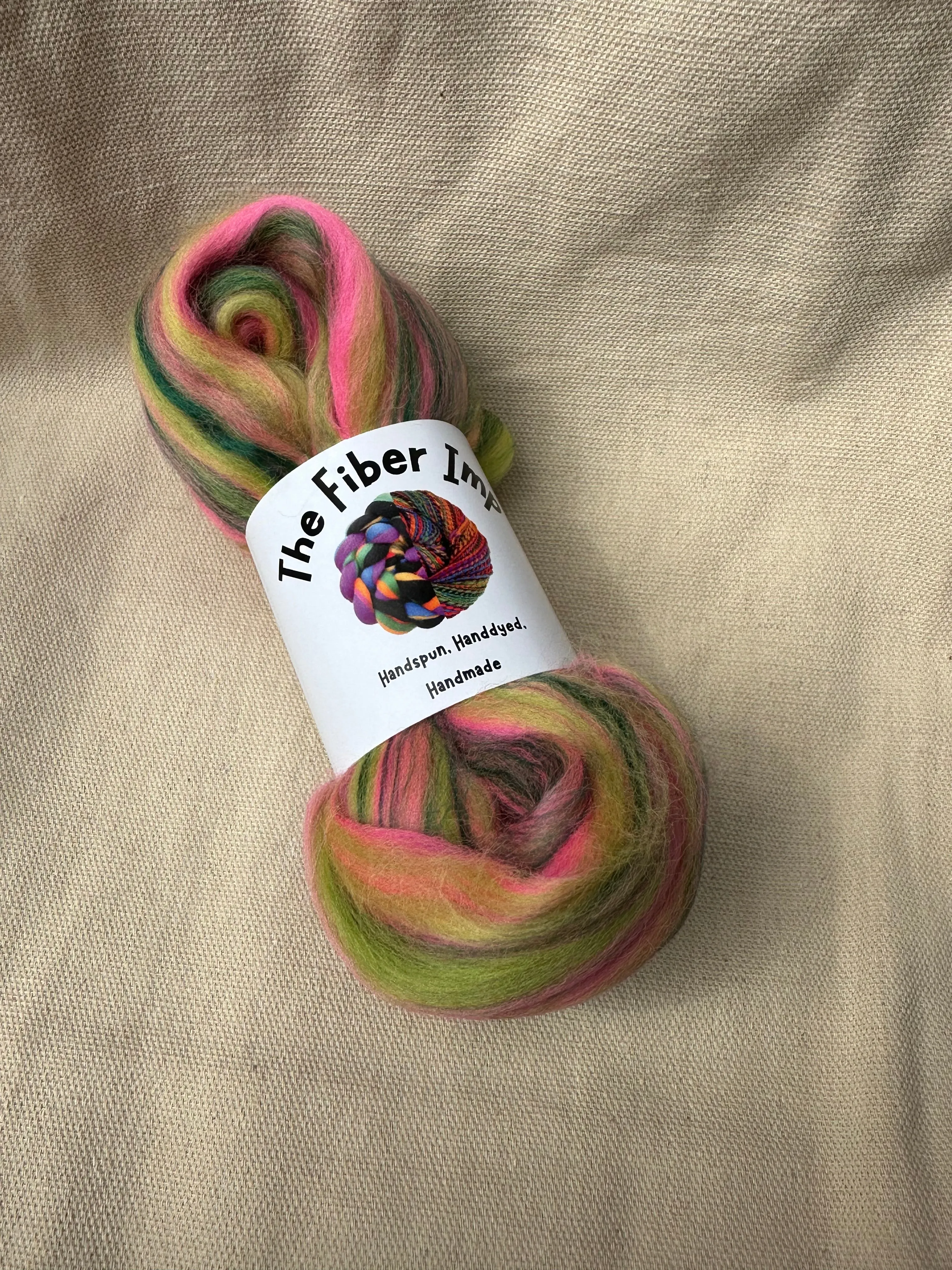The Fiber Imp Blended Roving, Small Packs
