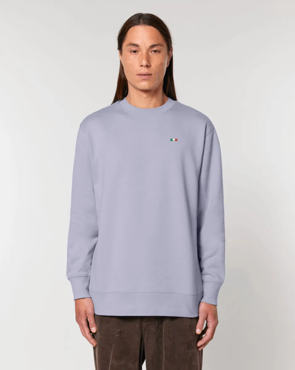 Tiny Flag Sweatshirt | Unisex Regular Fit | 100% Organic Cotton.