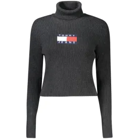 Tommy Hilfiger Black Wool Sweater
