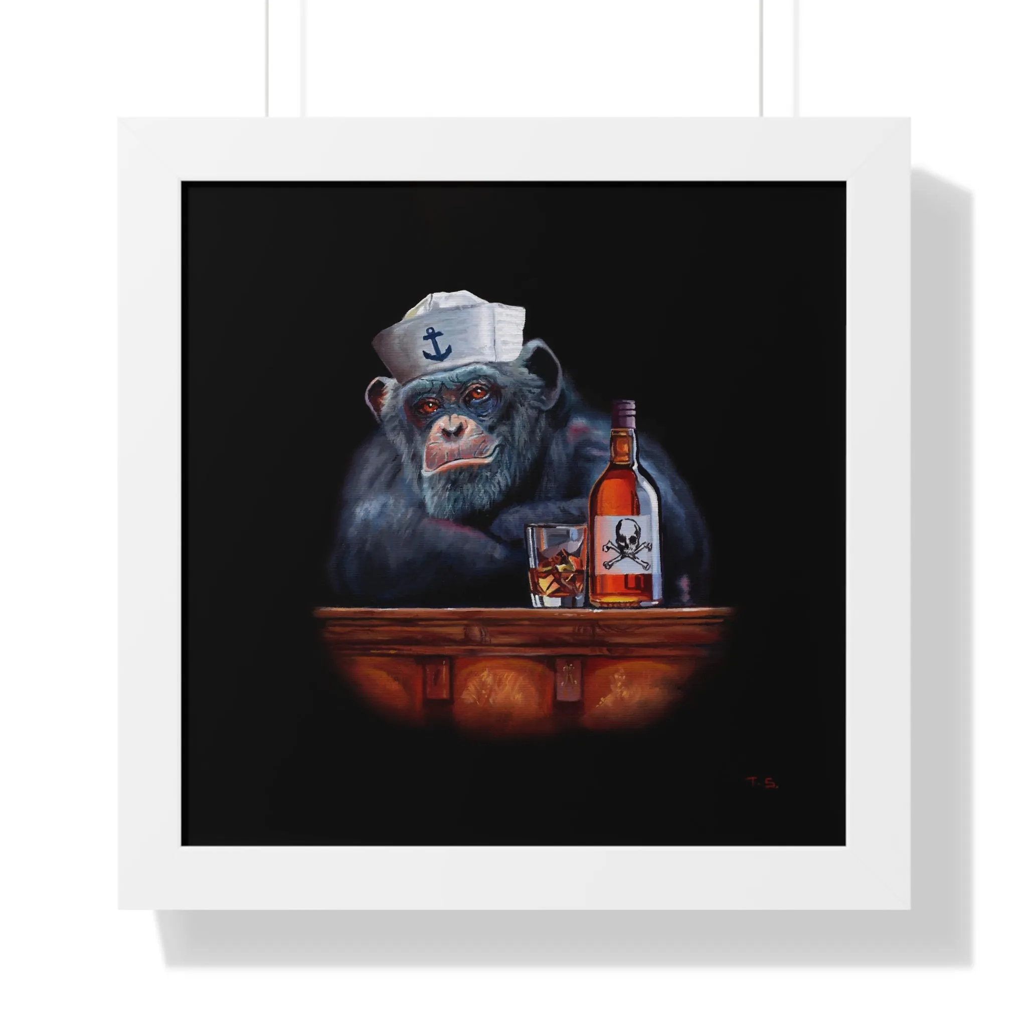 Tony South: "Ahoy" Framed Poster