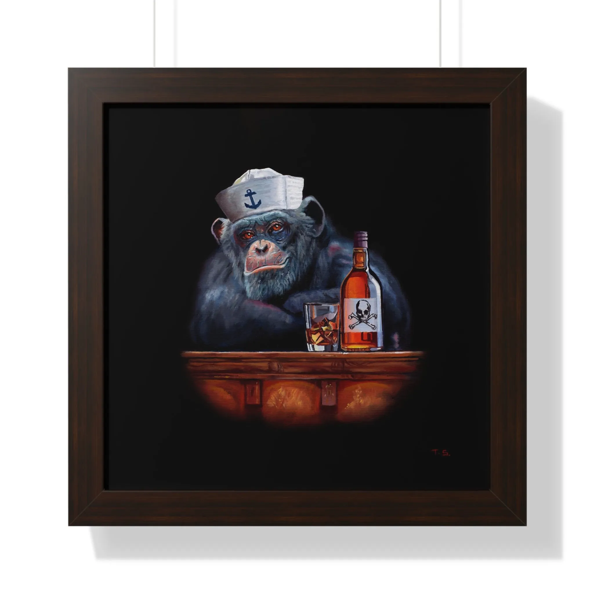 Tony South: "Ahoy" Framed Poster