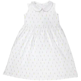 Tulips Flowers Printed Dress | Girl