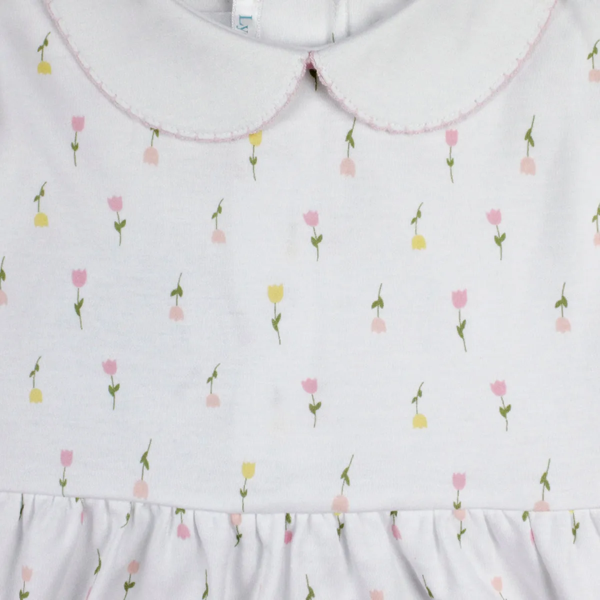 Tulips Flowers Printed Dress | Girl