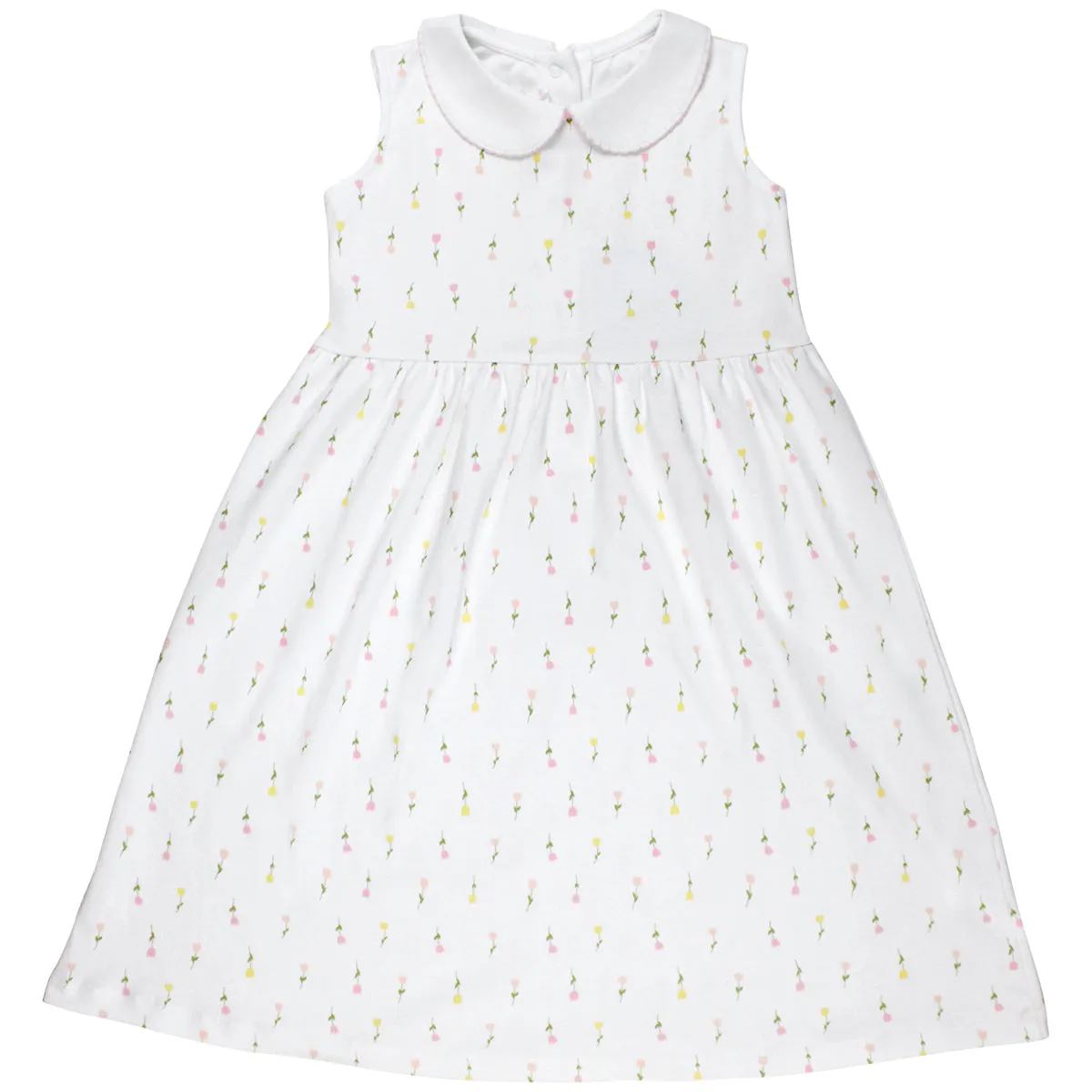Tulips Flowers Printed Dress | Girl