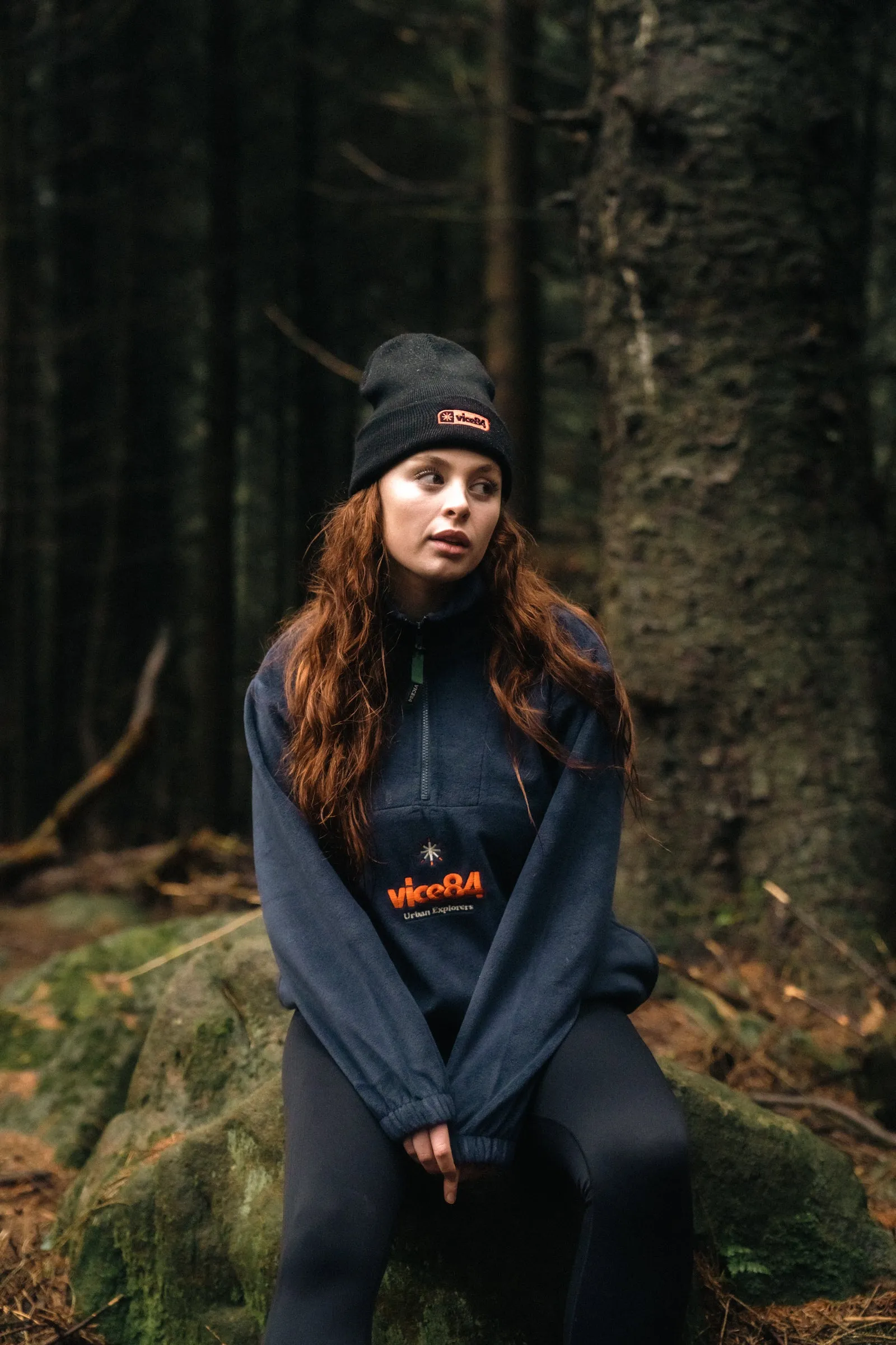 Vice 84 'Stroller' Beanie Hat - Black