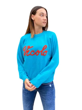 Vicolo turquoise pullover
