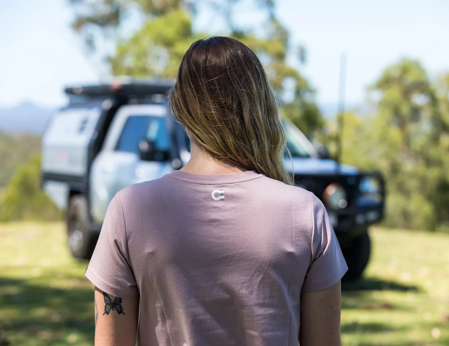 Women's Snatch Crew Tee Abode Rose - SF1301AR
